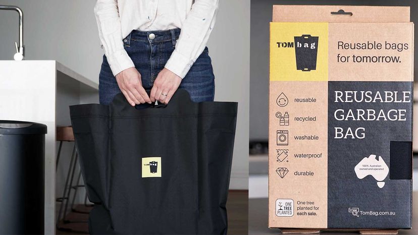 TOMbags: Reusable Trash Bags That Cut Landfill Waste