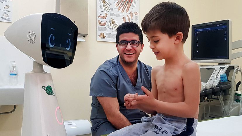 Robin the Robot Brings Comfort and Joy to Hospitalized Children