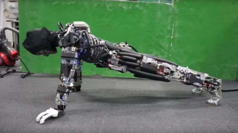 Japanese Engineers Build Sweat-Equipped Robot to Perform Push-Ups