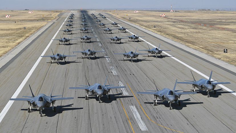 F-35A Pilots Test New Tactics in First  Elephant Walk  Exercise at Hill AFB