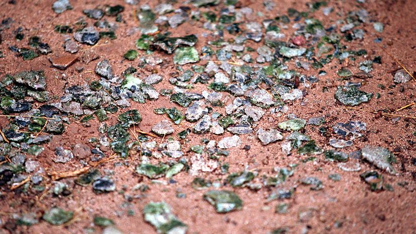 Trinitite: The Green Glass Created by the First Nuclear Detonation