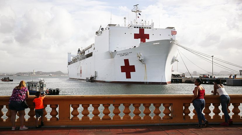 U.S. Navy Ship Comfort Provides Critical Relief to Puerto Rico Post-Hurricane Maria