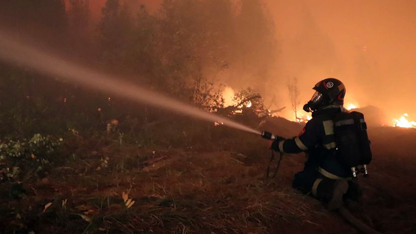 Siberia s Wildfires Outpace Global Totals