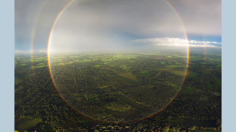 Why Do We Only See Arched Rainbows When They Are Complete Circles?