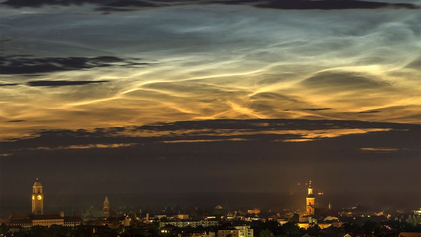 How Ice Crystals Create Stunning Noctilucent Clouds