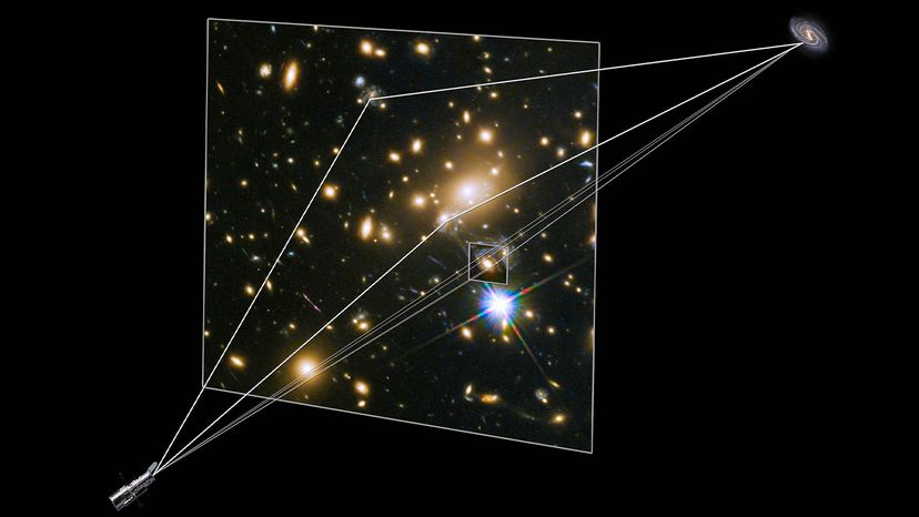 Quantum Technology Enhances Dark Matter Search via Gravitational Lensing