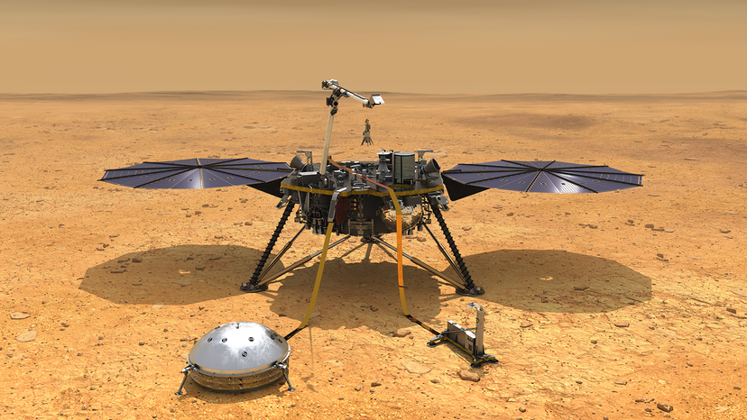 NASA s InSight Lander to Investigate Mars Seismic Activity, Climate, and Rotation for Origin Insights