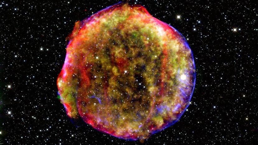 Could Antimatter Power a Long‑Lived Giant Star? Investigating a Supernova’s Persistent Life