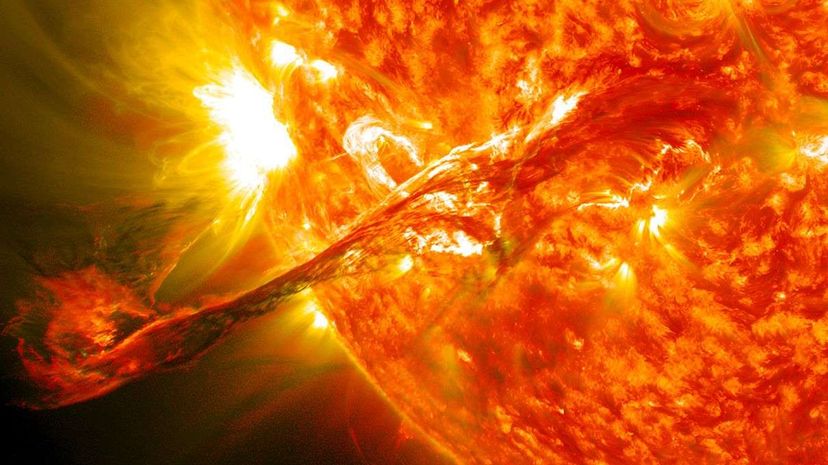 How Massive Solar Storms Might Have Triggered Life on Earth