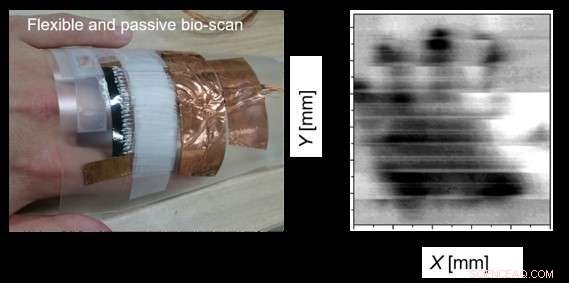 Portable Terahertz Scanning Device for Medical Equipment and Human Body Inspection