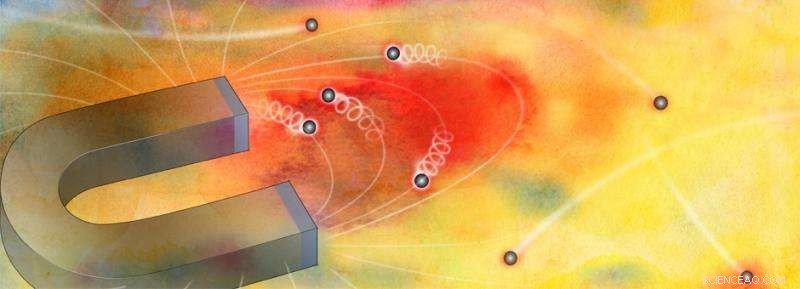 New Study Reveals Electron Puddles Formed by Extreme Magnetic Fields