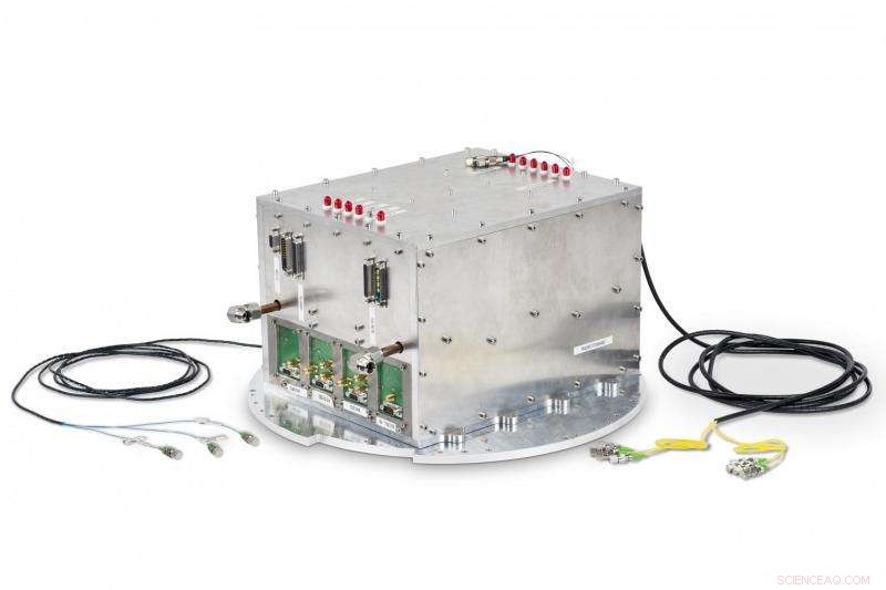 First Space Test of a Quantum Optical Sensor Demonstrates Advanced Technology