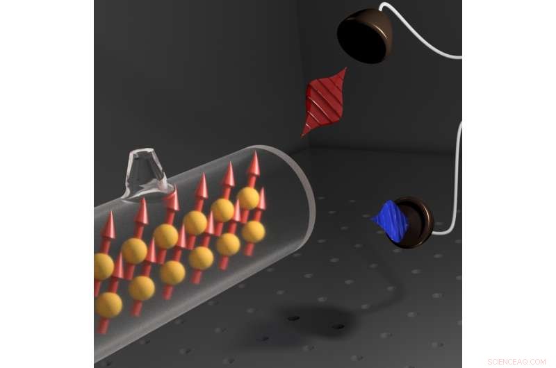 Entangling a Single Photon with a Trillion Rubidium Atoms: A Quantum Leap