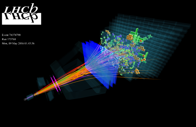 LHCb Detects Record-Breaking Particle Cluster
