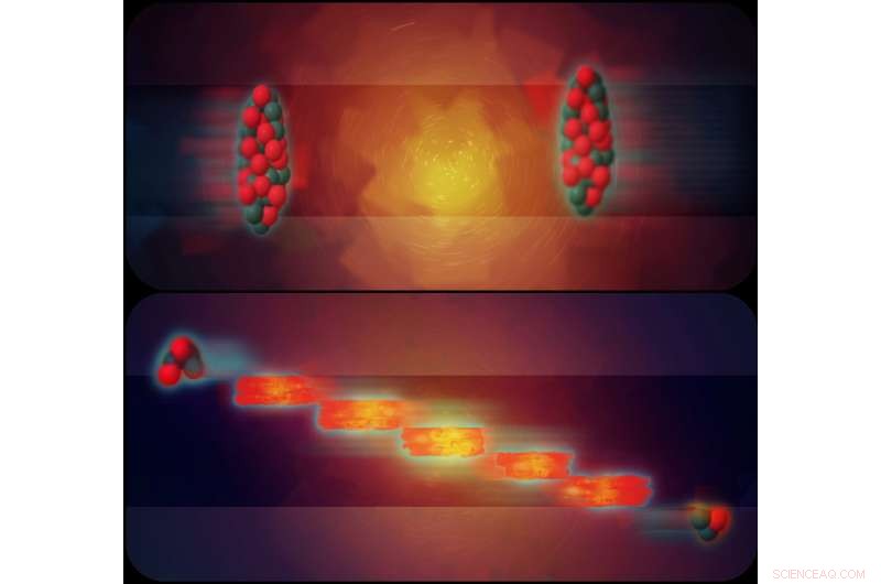 Fire-Streaks Generated in Atomic Nuclei Collisions Provide Insight into High‑Energy Physics
