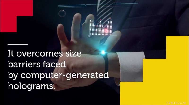 World s thinnest hologram paves the way to everyday 3D technology