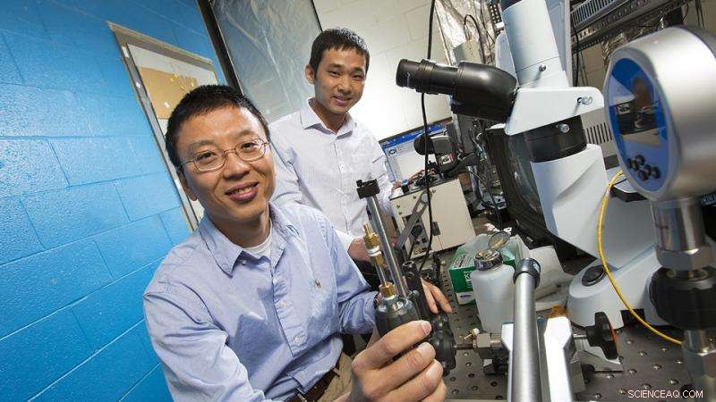 Husker Engineers Develop Microscopic Heater‑Thermometer for Precision Temperature Control