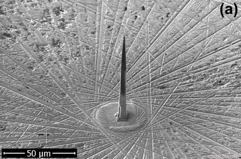 Diamond Needle Emitters Generate Powerful Electron Bursts Under Light Illumination