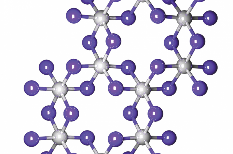 Scientists Discover Novel 2-D Magnetic Material