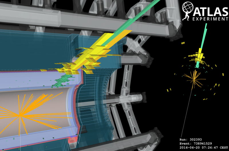 Searching for Invisible Particles with the ATLAS Detector