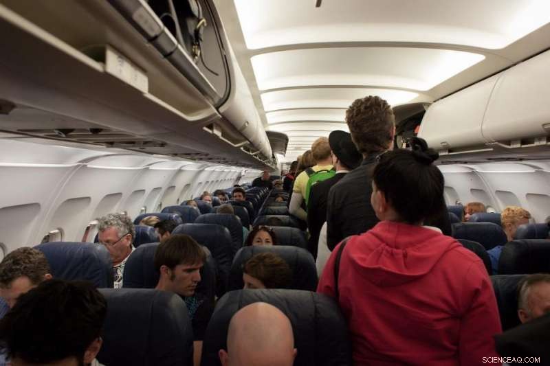 Air Travel: How Plane Size and Boarding Procedures Significantly Affect Infection Rates