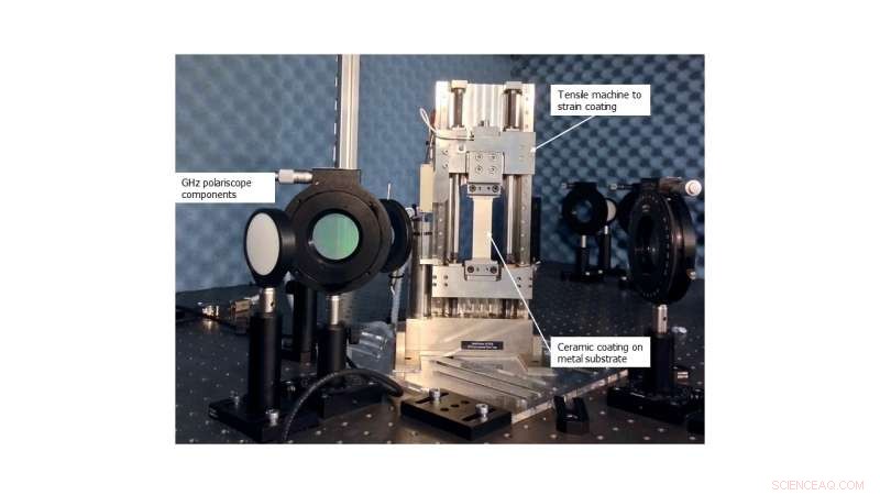 Advanced Optical Technique Reveals Weak Points in Jet Engine Thermal Coatings