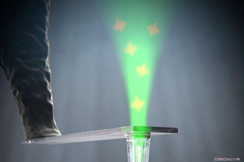 Quantum Sensors Reveal Magnetic Order in Novel Semiconducting Material