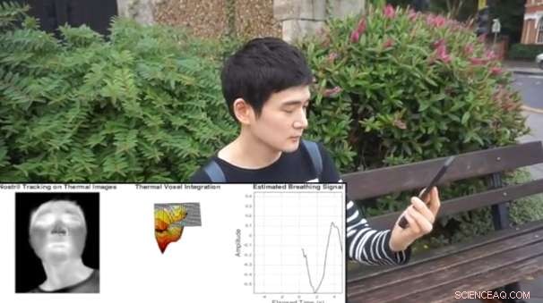 Affordable Mobile Thermal Camera Turns Into a Reliable Breathing Monitor