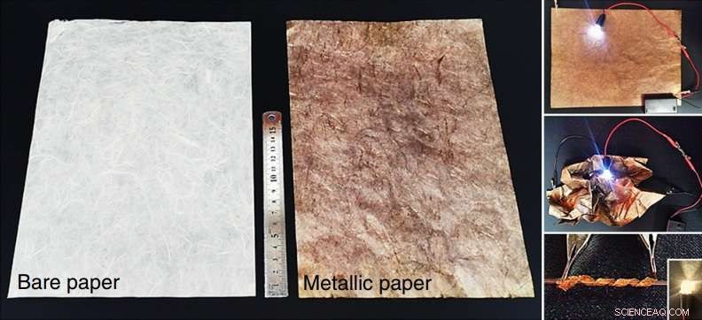 Gold‑Nanoparticle Paper Supercapacitor Breaks Power‑Energy Density Limits