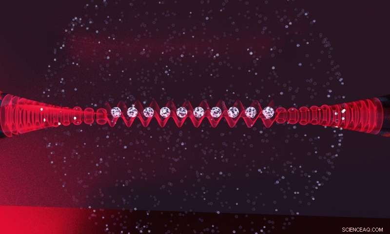 Capturing Atoms with Light Ripples: Advancing Quantum Sensing