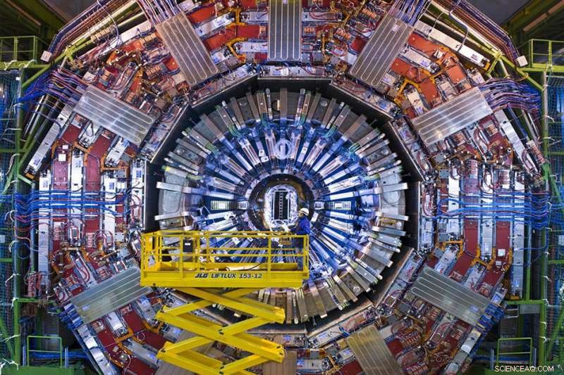 CMS Open Data Validates Subatomic Particle Patterns at the Large Hadron Collider