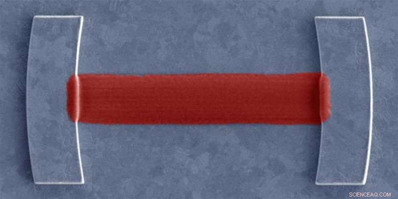 Compact Spaser: Miniature Laser Device Amplifying Surface Plasmons