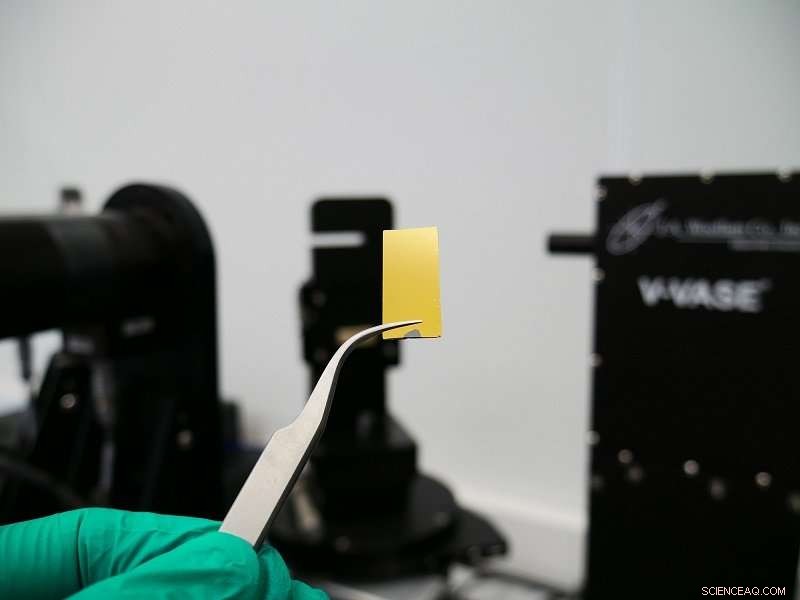 Scientists Refine Optical Constants of Ultrathin Gold Films