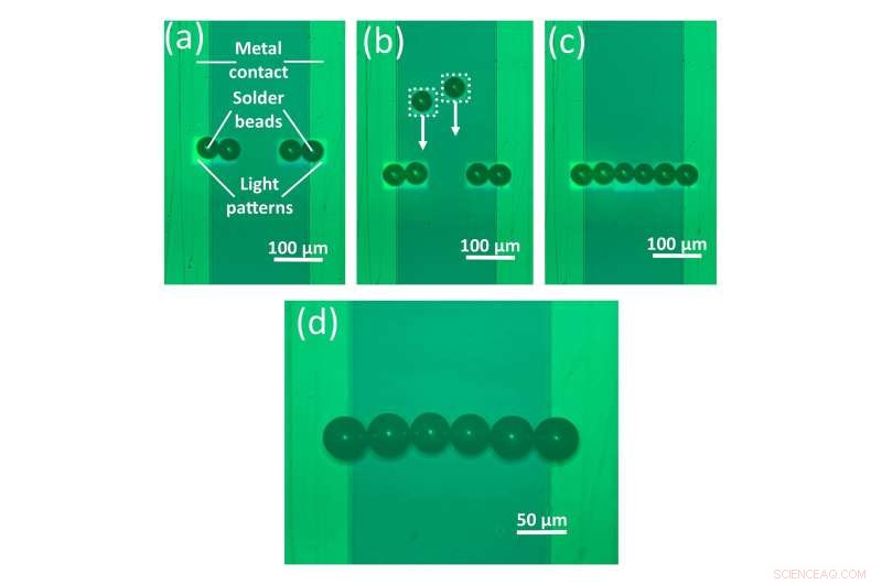 Innovative Light-Based Technique Replaces Robots for Precise Electronic Component Assembly