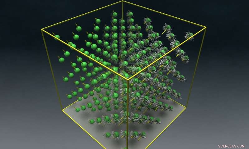 Scientists Uncover How Atoms Align in Magnetic Materials