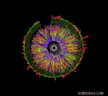 High-Performance Computing Accelerates Particle Collision Data Preparation