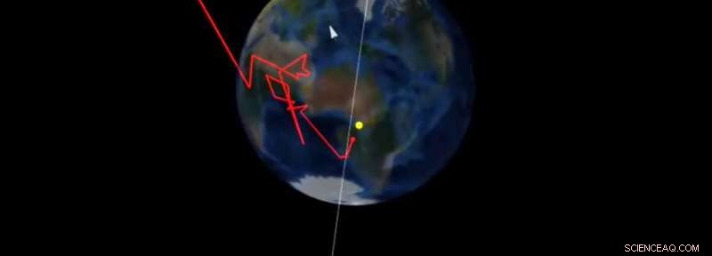 What Happens When Earth Collides with Dark Matter: A Scientific Simulation
