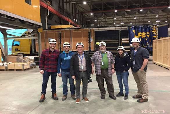 Liverpool Physicists Celebrate Arrival of Deep‑DUNE Core at CERN, Advancing Global Neutrino Research