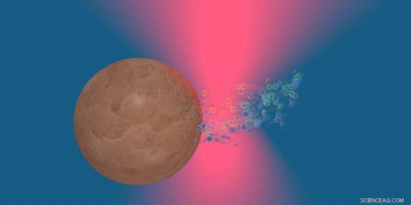 Microscopic Engine: Harnessing Demixing Fluid for Tiny Power