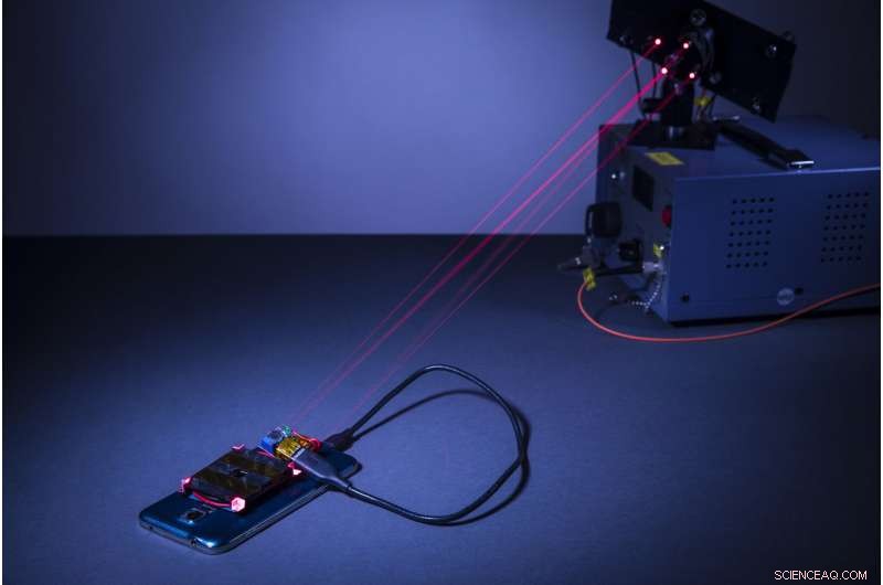 Laser‑Powered Wireless Phone Charging: Safe, Room‑Wide Technology