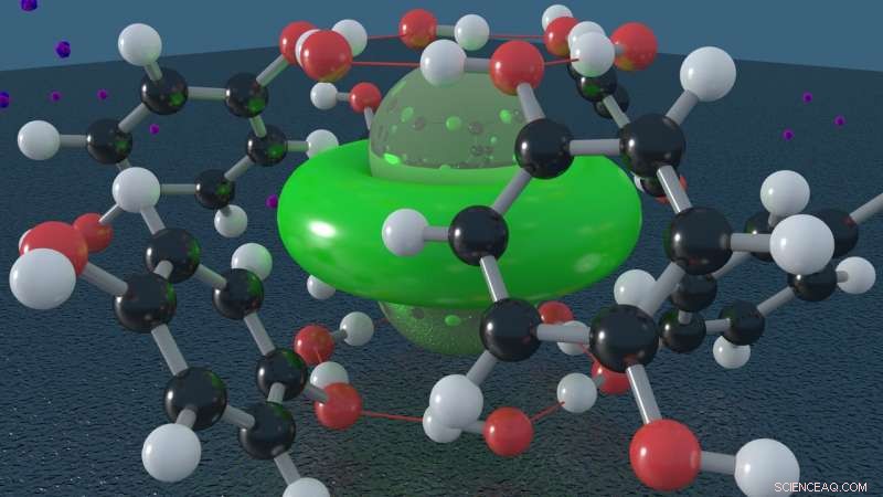 Scientists Discover How a Molecular Prison Forces Diatomic Molecules to the Bottom of Their Cell