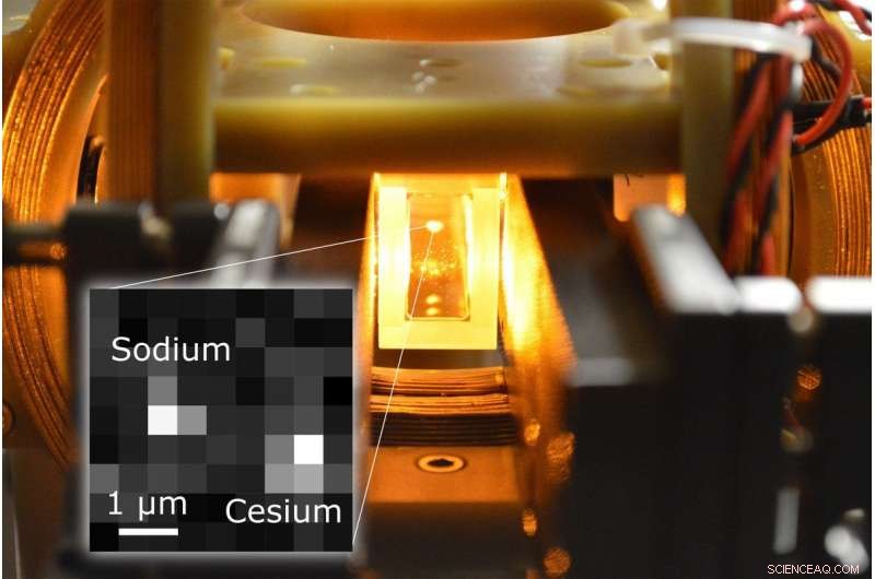 Single Sodium and Cesium Atoms Form a Dipolar Molecule in an Optical Tweezer