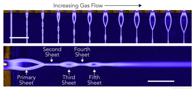 Scientists Use X‑Rays to Craft Ultra‑Thin, Flowing Water Sheets That Glimmer Like Soap Bubbles