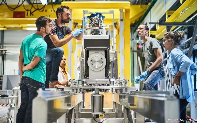 First Proton Beam Crabbing Achieved Worldwide