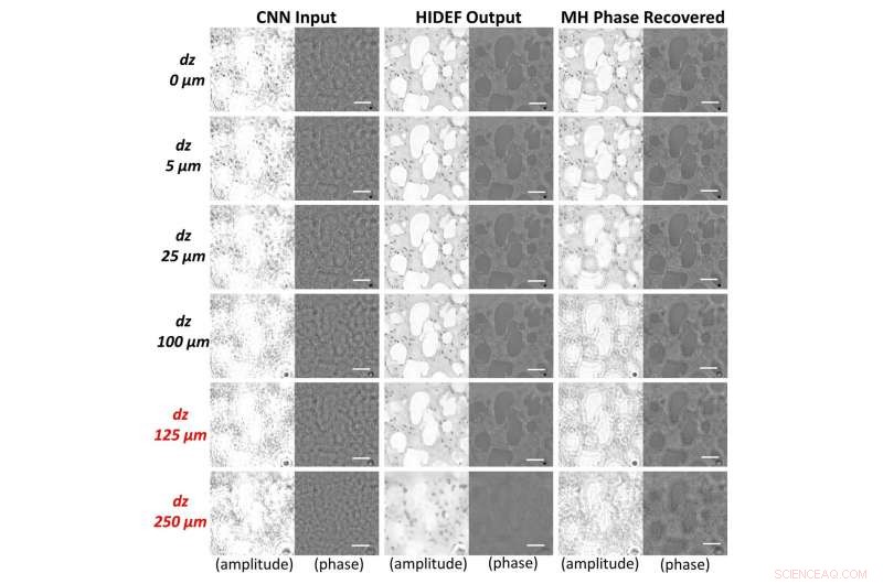 Deep Learning Enhances Imaging Depth and Accelerates Hologram Reconstruction