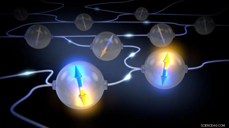 Scientists Create First On-Demand Entanglement Link