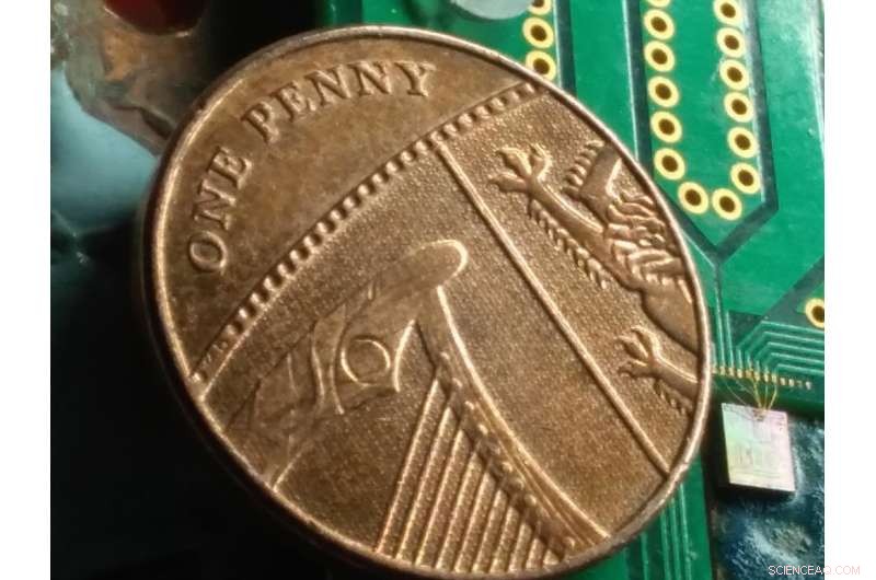 Silicon-on-Insulator Chip Generates Gigabit-Per-Second Quantum Random Numbers via Laser Diode Phase Fluctuations