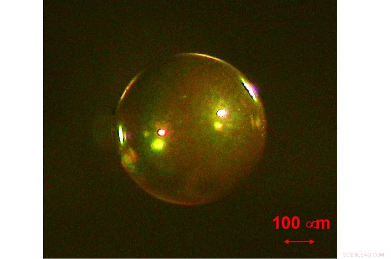 Diamond Capsules Enhance Laser Fusion Performance