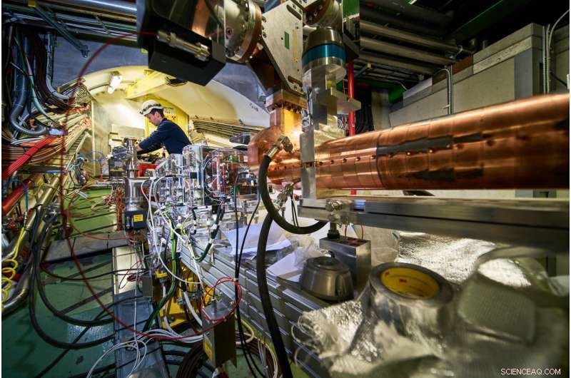CERN’s AWAKE Collaboration Achieves First Electron Acceleration Using Proton-Driven Plasma Wave