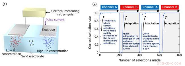 Self‑Learning Ionic Decision Device Leveraging Hydrogen Ion Transport